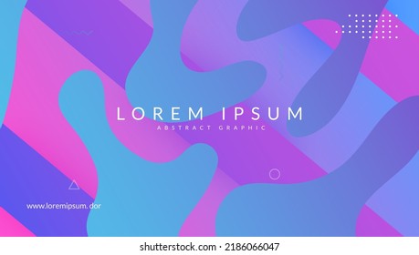 Cubierta moderna. Forma arcoiris. Papel gráfico. 3d Página De Aterrizaje. Geometría colorida. Volante violeta morado. Afiche de degradado de arte. Sitio Web Resumen. Funda moderna magenta