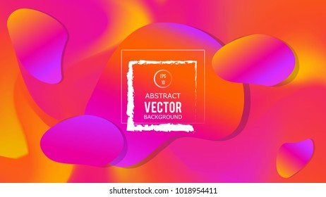 Modern Cover Template Abstract Background Design. Abstract Gradient shapes for Presentation, Magazine, Flyer, Annual Report, Poster and Business Card, business brochure, leaflet, layout background.