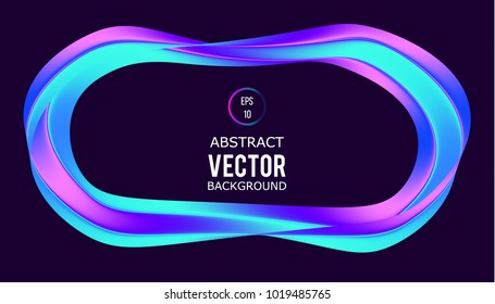 Modern Cover Template Abstract fluid Background Design. Gradient neon shape for Presentation, Flyer, Report, Poster or Business Card, business brochure, leaflet, layout 