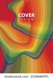 Modern cover template for annual report, magazine, booklet, proposal, portfolio, brochure, poster