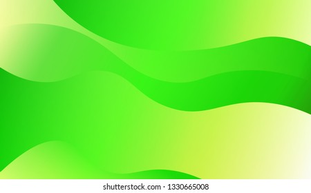 Modern cover template geometric background. Wave shapes and warm colors. Vector illustration. Gradient.