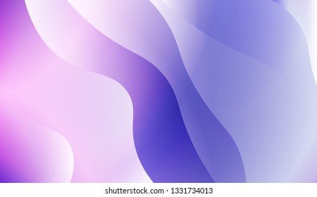 Modern cover template geometric background. Wave shapes and warm colors. Vector illustration. Gradient.