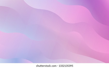 Modern cover template geometric background. Wave shapes and warm colors. Vector illustration. Gradient.