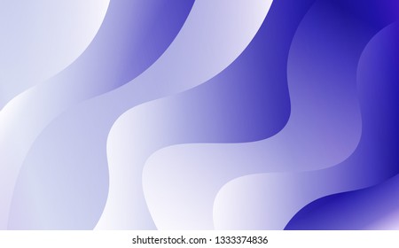 Modern cover template geometric background. Wave shapes and warm colors. Vector illustration. Gradient.