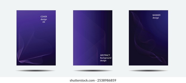 Diseño moderno del Vector de la cubierta. Fondo Abstractas para el Anuncio, la cubierta, la invitación, el perfil de la empresa, etc.