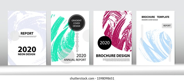 Modern Cover Vector Design. Soap Textured Corporate Identity Set. Distressed Hand Painted Business Flyer. Funky Cover Set. Fluid Soap Texture. Dreamy Foam Wallpaper. Cool Simple Banner Design.