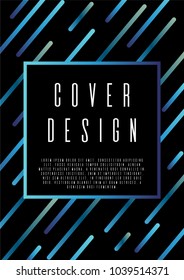 Modern coverage design for your business. Text frame surface. Can be used for poster, brochure, magazine, card, book, flyer, banner, anniversary
 Trendy corporate style.