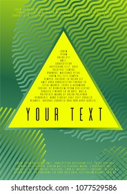 Modern coverage design for your business. Set of sheets A4.  Can be used for poster, brochure, magazine, card, book, flyer, banner, anniversary
 Trendy corporate style.
