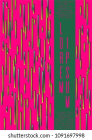 Modern coverage design for your business. Vector cover design. Can be used for poster, brochure, magazine, card, book, flyer, banner, anniversary. Trendy corporate style.
