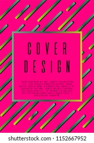 Modern coverage design for your business. A4 brochure title sheet. Can be used for poster, brochure, magazine, card, book, flyer, banner, anniversary
 Trendy corporate style.

