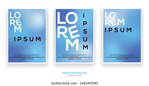 modern cover.brochure.cool background business flyer gradient mesh color design template