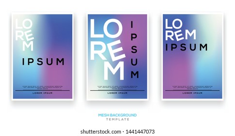 modern cover.brochure.cool background business flyer gradient mesh color design template