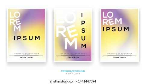 modern cover.brochure.cool background business flyer gradient mesh color design template