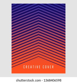 Modern Covers Design Colorful Halftone Gradients Background