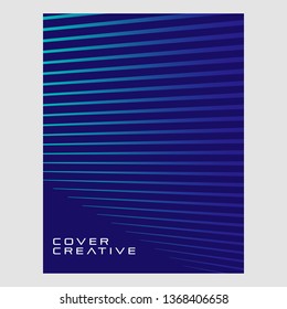 Modern Covers Design Colorful Halftone Gradients Background