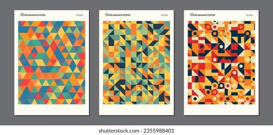 Diseño de cubiertas modernas. Composiciones geométricas mínimas. Aplicable a folletos, carteles, portadas y banners.