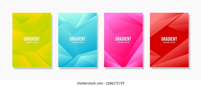 Moderne Abdeckung Gradient Template Design Vektorkunst