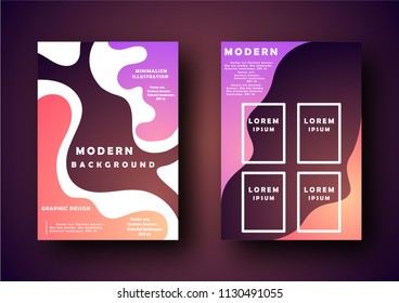 Modern covers. Vectror illustration. Technology banner. Graphic design. Digital art. Colorful background. Abstract space. Cartoon infographic. 10 EPS