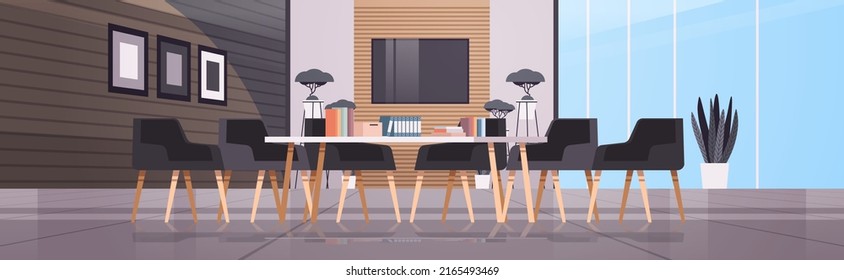 modern coworking area office interior empty no people open space cabinet conference meeting room with furniture