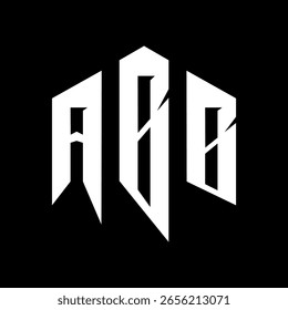 Modern and creative ABB lettermark designed for a technology brand. Ideal for digital, corporate, or tech-focused identity. Includes vector format, icon, and stylized alphabet design.