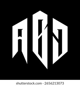 Modern and creative ABD lettermark designed for a technology brand. Ideal for digital, corporate, or tech-focused identity. Includes vector format, icon, and stylized alphabet design.