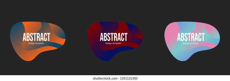 Modern creative and abstract gradient sale banner. Vector illustration of abstract colorful flash sale banner made of different simple shapes with round dotted halftone pattern vector.