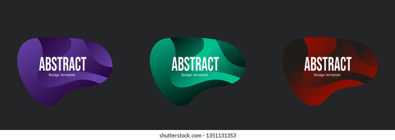 Modern creative and abstract gradient sale banner. Vector illustration of abstract colorful flash sale banner made of different simple shapes with round dotted halftone pattern vector.