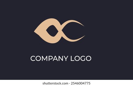 Design moderno e criativo de logotipo abstrato para marca exclusiva, desenvolvimento profissional de identidade de negócios, representação visual cativante em todas as plataformas e reconhecimento aprimorado 