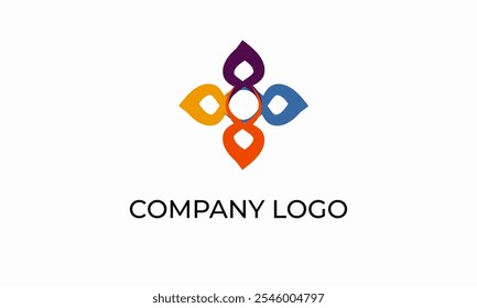 Design moderno e criativo de logotipo abstrato para marca exclusiva, desenvolvimento profissional de identidade de negócios, representação visual cativante em todas as plataformas e reconhecimento aprimorado 