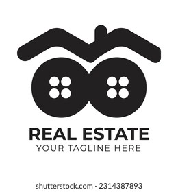 Resumen creativo moderno Diseño del logotipo de la casa inmobiliario minimo