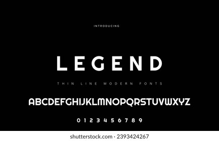 modern creative alphabet. Future fonts style. Typography uppercase and lowercase fonts. vector illustration