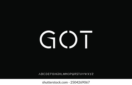 Modern creative alphabet. Future fonts style. Typography uppercase and lowercase fonts. vector illustration