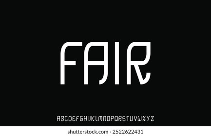 Modern creative alphabet. Future fonts style. Typography uppercase and lowercase fonts.