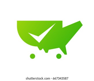 Modern Creative American Map Logo - Organic American Product E-Commerce