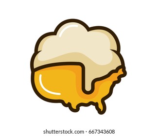 Modern Creative American Map Logo - American Beer Map