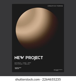 Fondo de arte creativo moderno para plantilla de publicación cuadrada de medios sociales con gradiente de luz suave y borrosa. Diseño futurista degradado para álbum, afiche, post. Vector