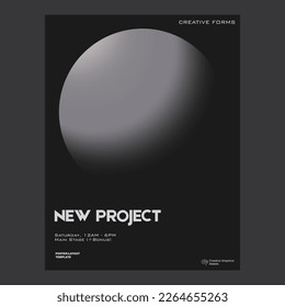 Modern creative artwork background for social media square post template with blurry soft light gradient. Gradient futuristic design for album, poster, post. Vector