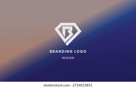  Modern creative B monogram logo.
