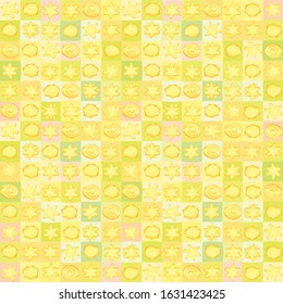 Modern creative backdrop of floral elements.