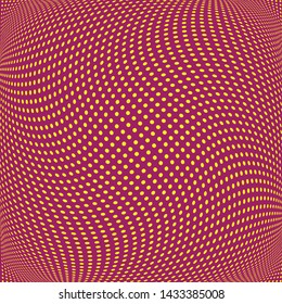 Modern creative backdrop of vivid multi colored curved elements.