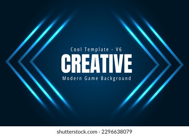 Modern Creative Background Gaming Design V6. very suitable for presentations, game covers, technology banners.