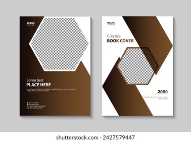 Modern and creative book cover design