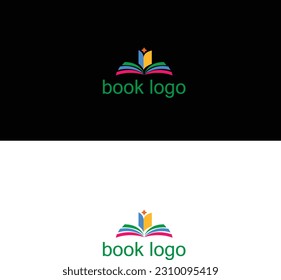 modern creative book logo design 10.eps