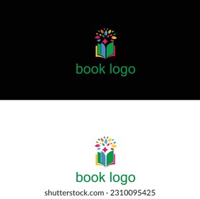 modern creative book logo design 10.eps