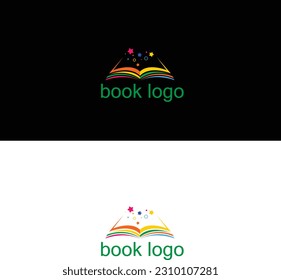 diseño moderno del logo del libro creativo 18.eps