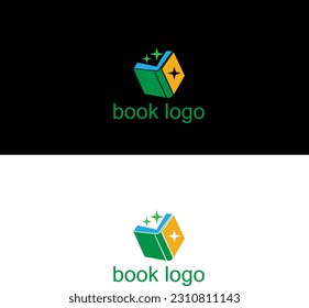 diseño moderno del logo del libro creativo 17.eps