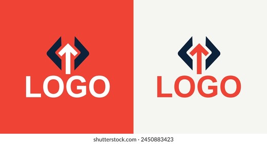 Idea de marca moderna y creativa colección para la empresa de negocios logotipos simples minimalista abstracto diseño de Vector ícono y favicon para la identidad de marca