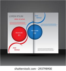 Modern creative brochure / flyer design.