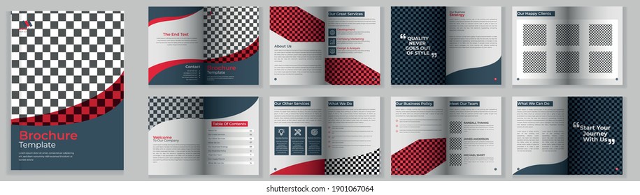 Modernes Design für kreative Geschäftsbroschüren. Unternehmensbericht, Marketing, Werbung, Jahresbericht, Broschüre, Layout
