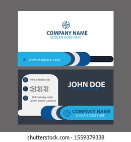 Modern and creative business card design template. it is colorful design. 